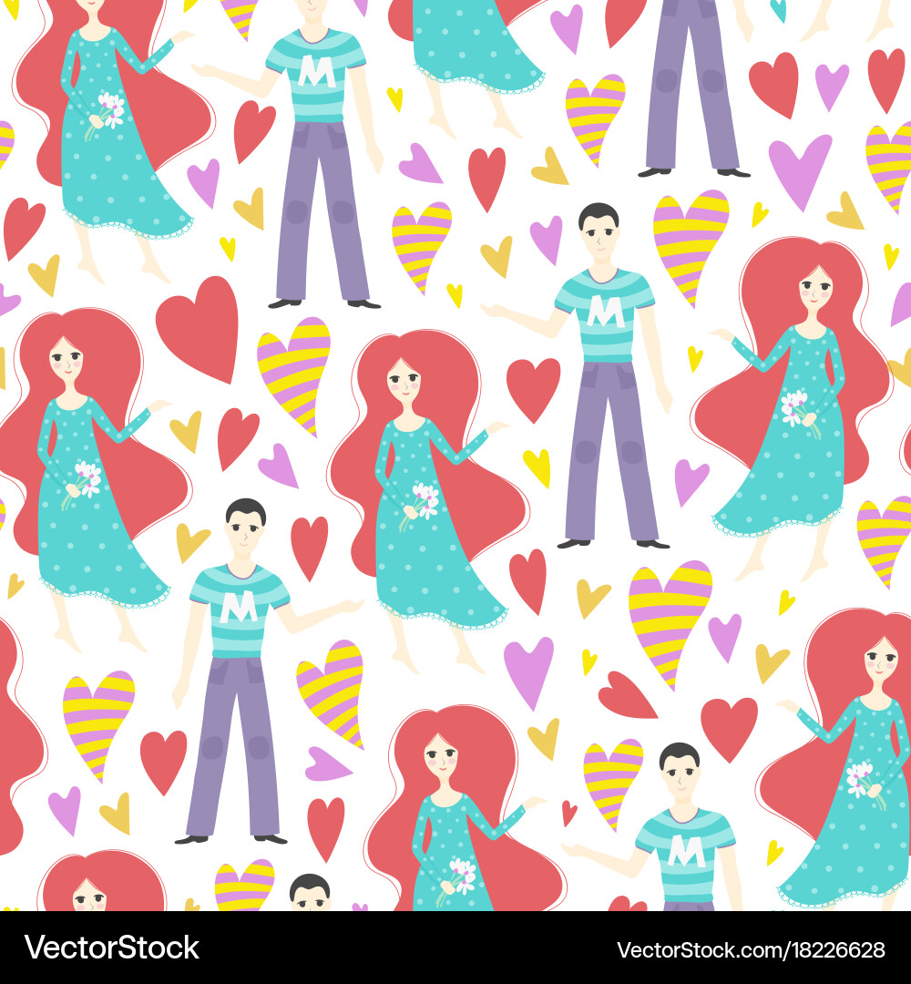 Seamless pattern Royalty Free Vector Image - VectorStock