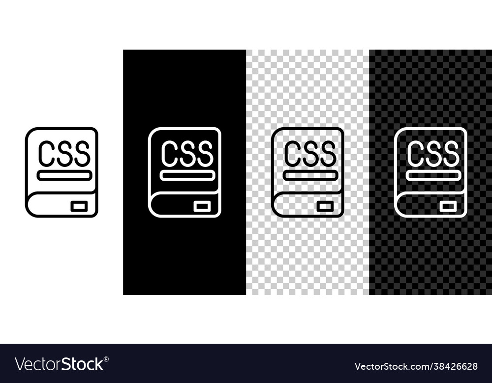 Set line books about programming icon isolated