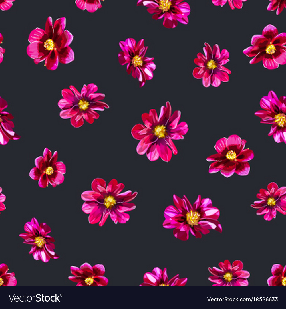Abstract seamless pattern with isolated hand drawn