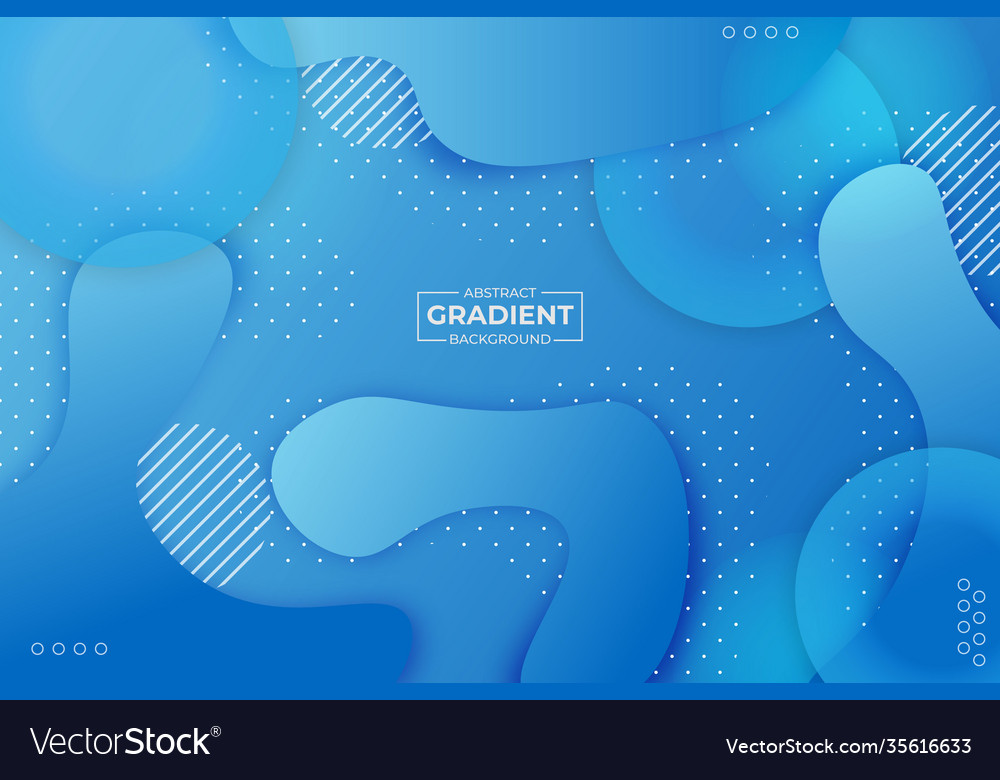 Abstract shape gradient background blue