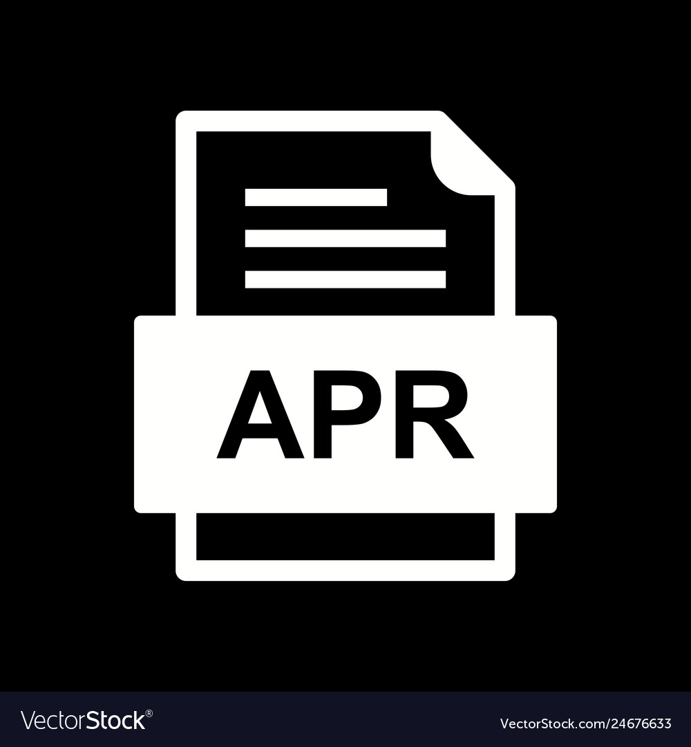 Apr file document icon