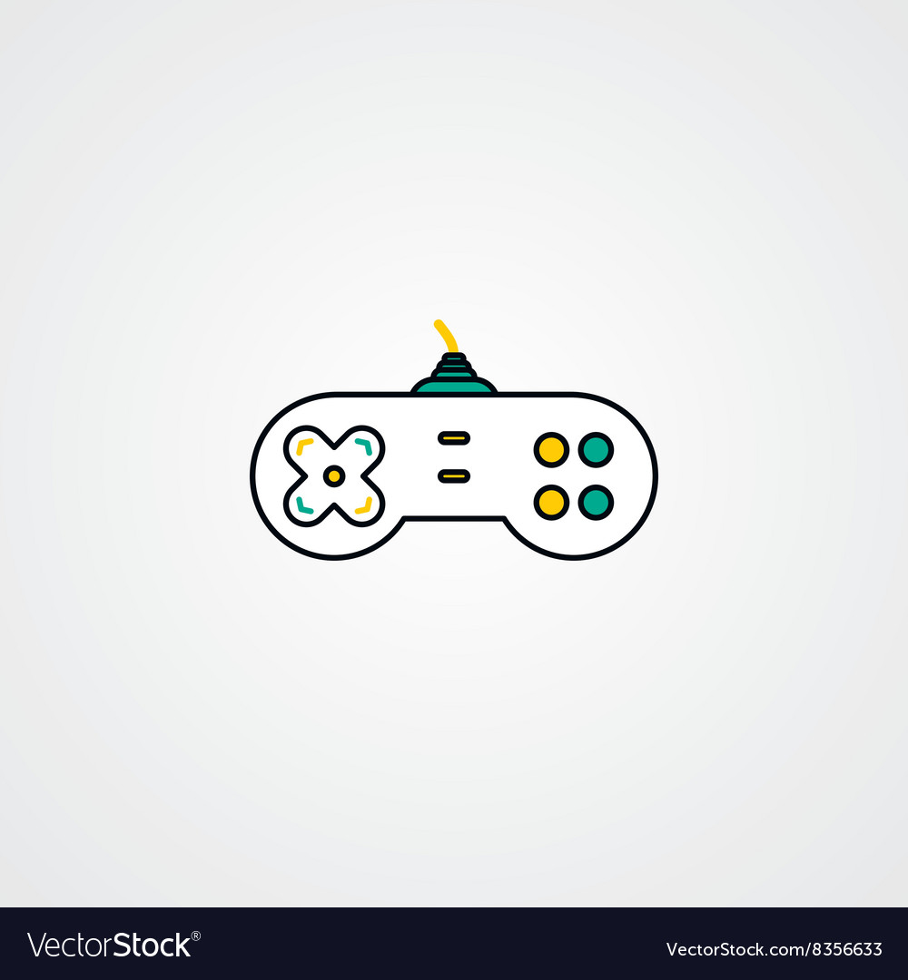 Joystick video game console