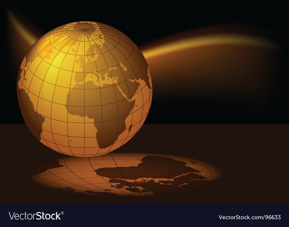 Magmatic Globe with Reflection