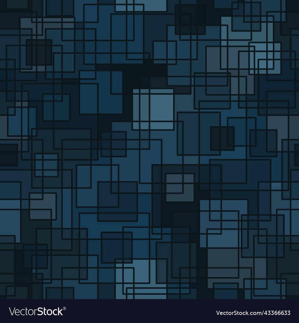Quad seamless pattern repeated overlap hexagon