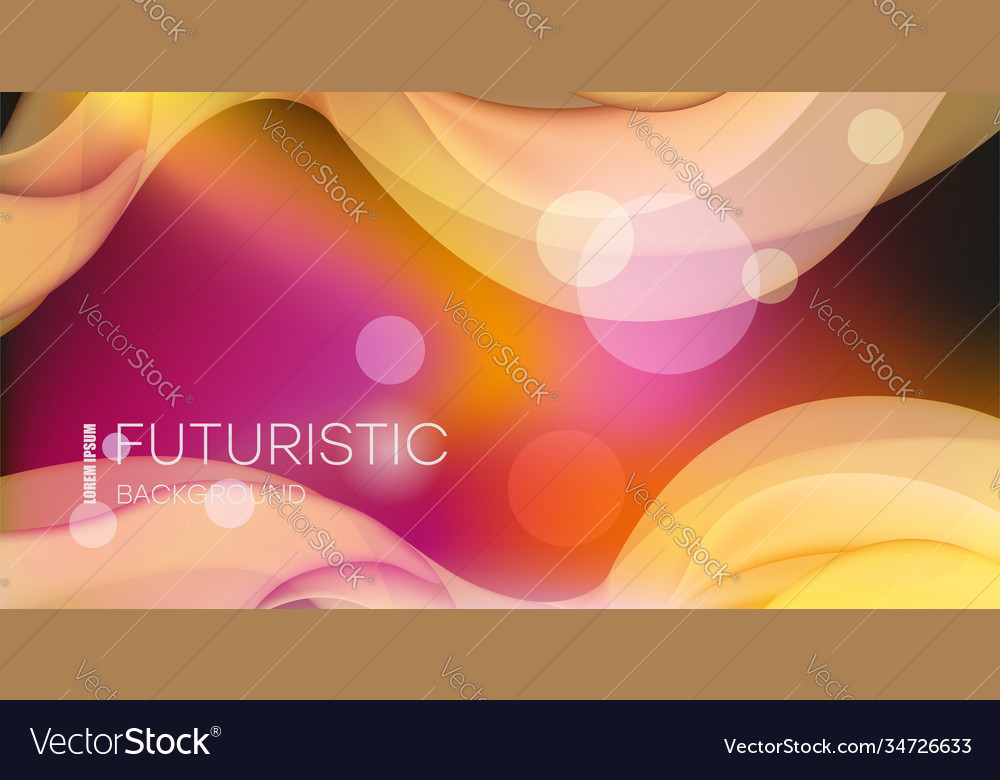 Simple fluid color gradient abstract background
