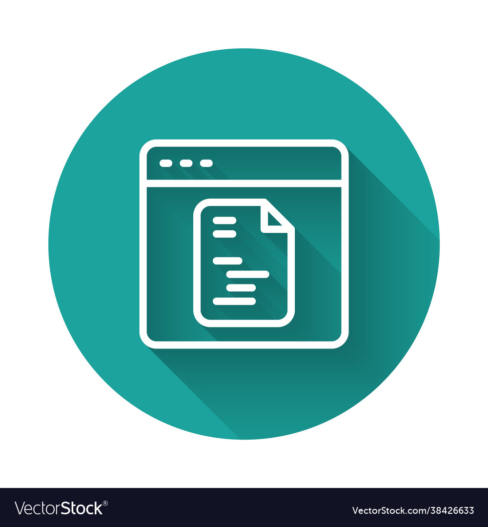 Weiße Linie Software Web-Entwickler Programmierung vector image Weiße Linie Software Web-Entwickler Programmierung