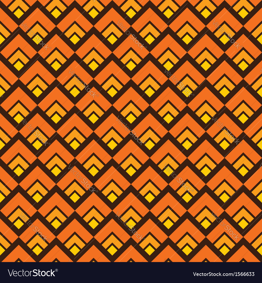 Yellow seamless square pattern background