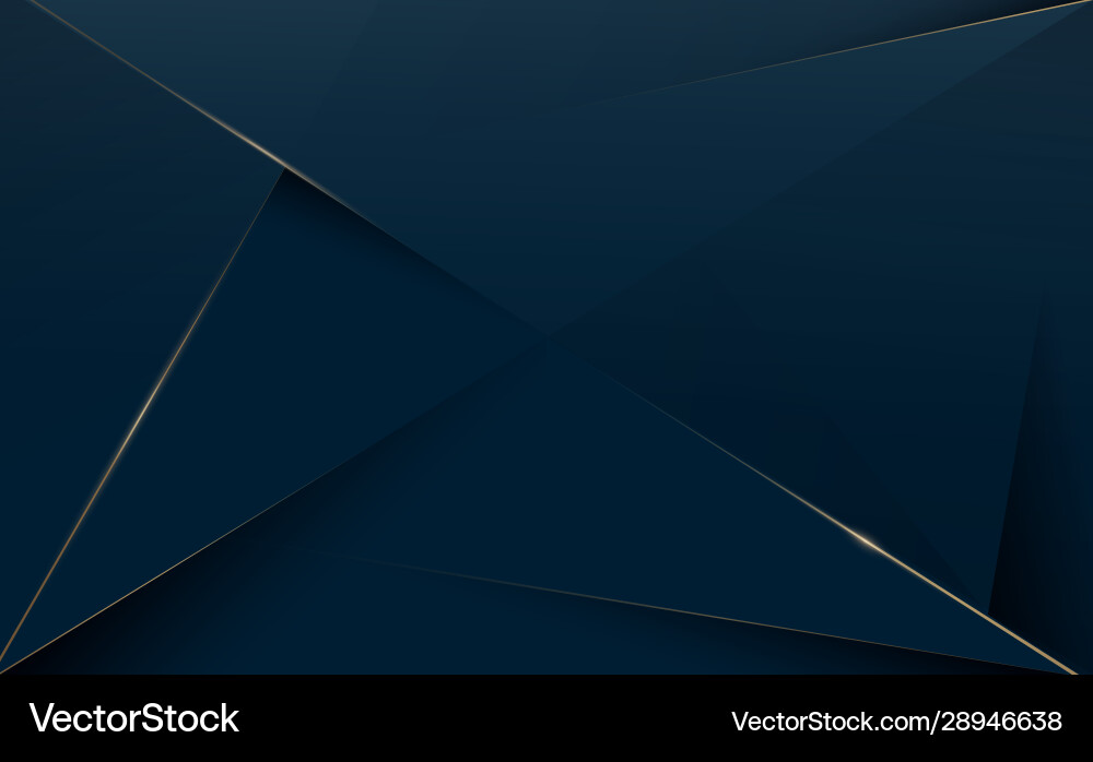 Abstract polygonal pattern luxury background Vector Image