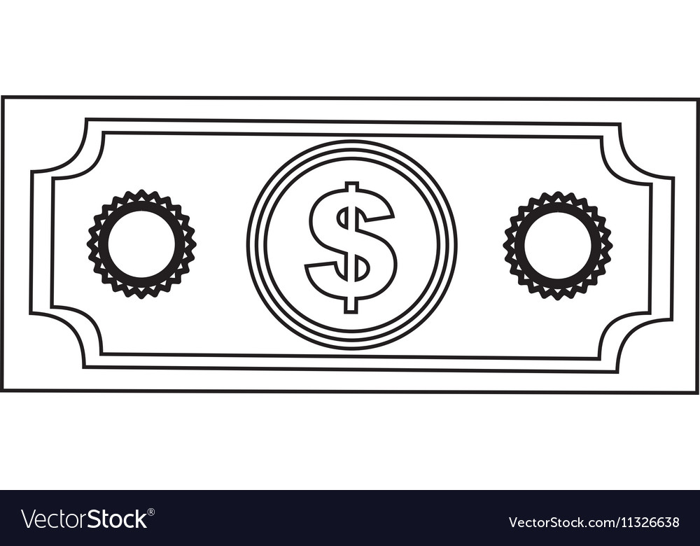 Cash money icon image Royalty Free Vector Image