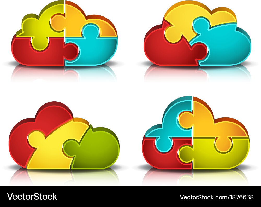 Puzzle Royalty Free Vector Image - VectorStock