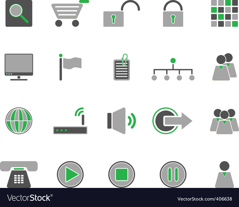 Web icons