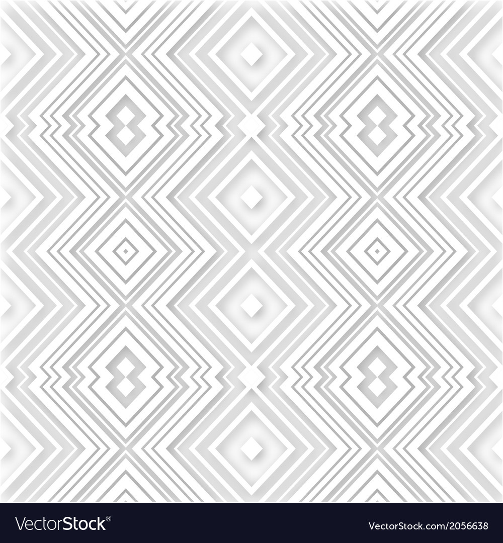 White abstract retro zigzag background