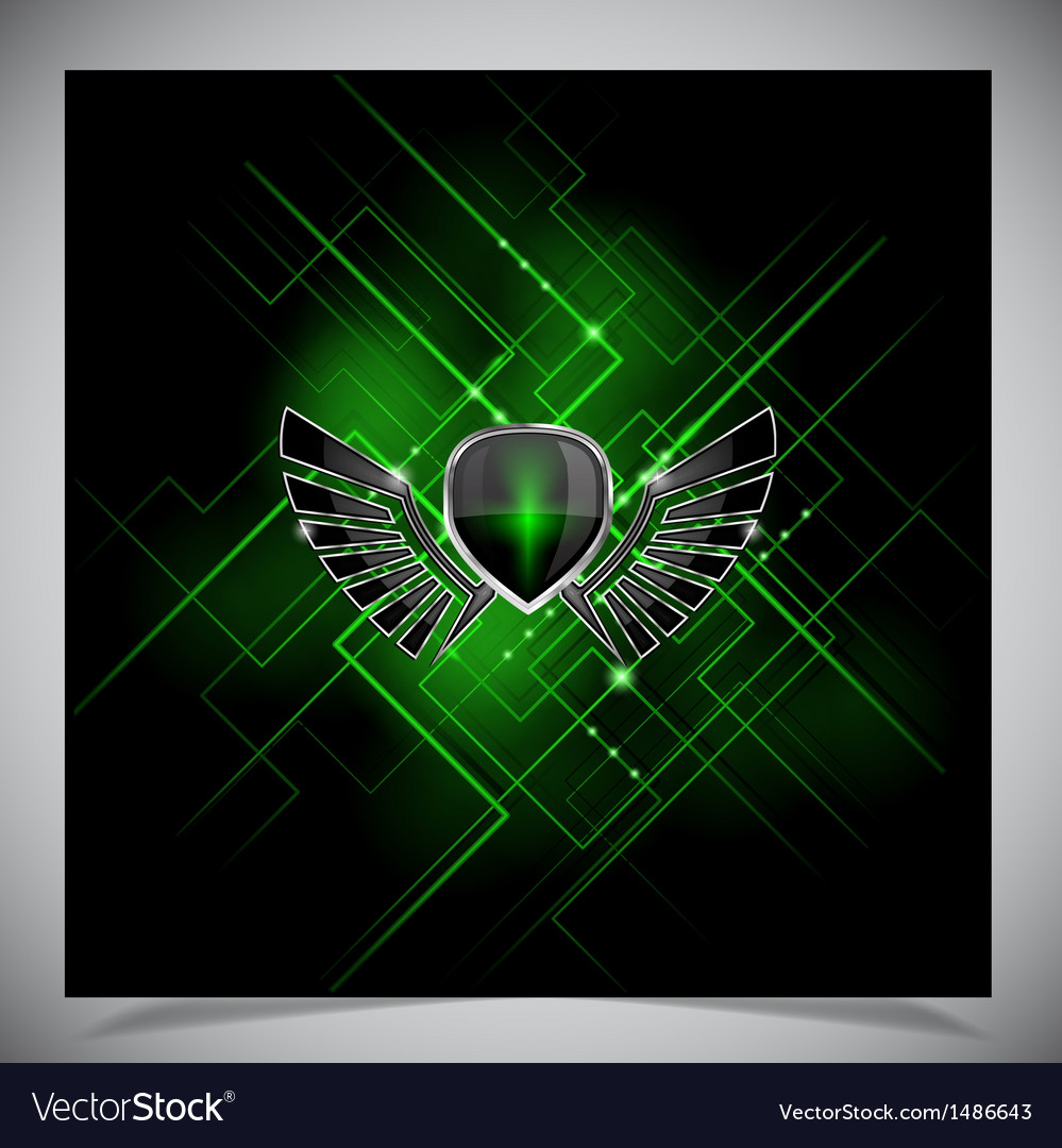 Abstract Techno Background