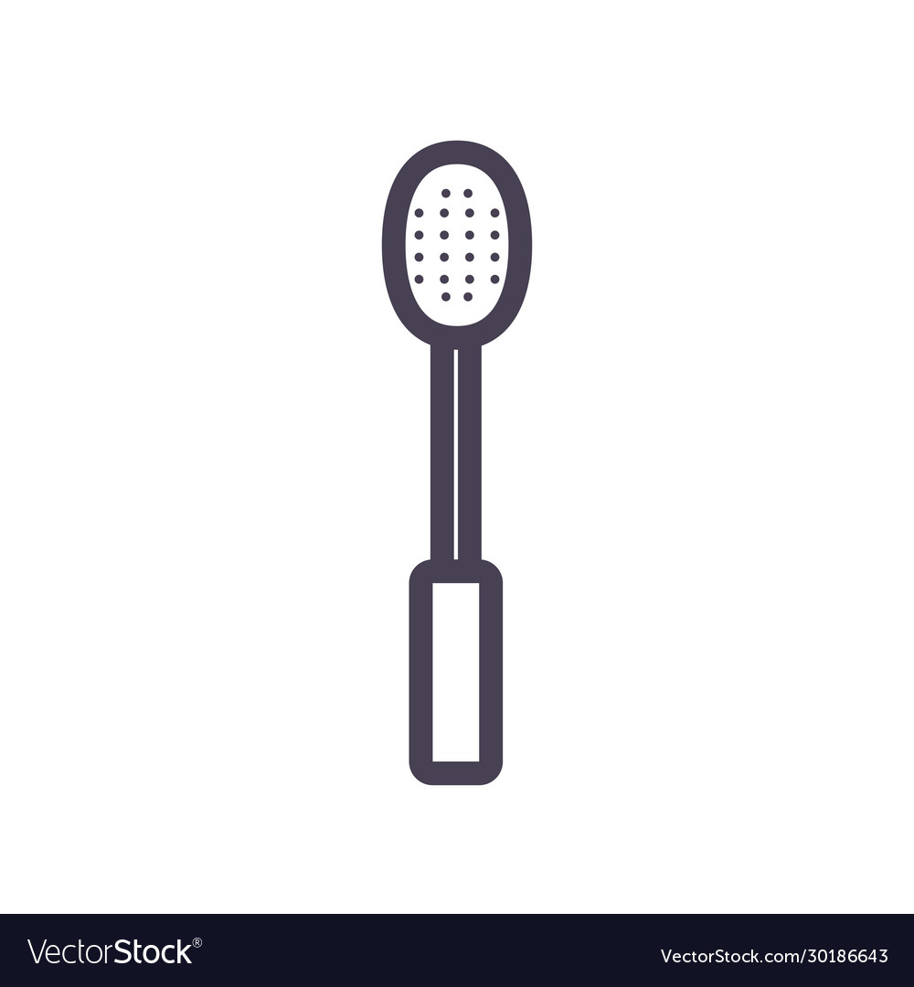 Isolated spoon gradient style icon design