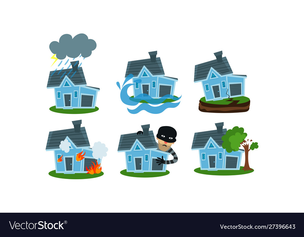 Set of with different