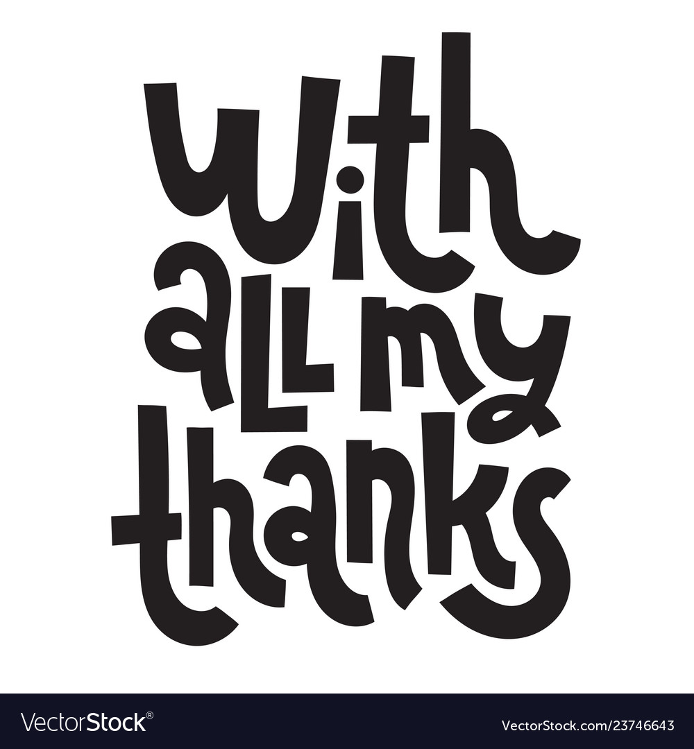 Thank you quotes and stickers Royalty Free Vector Image