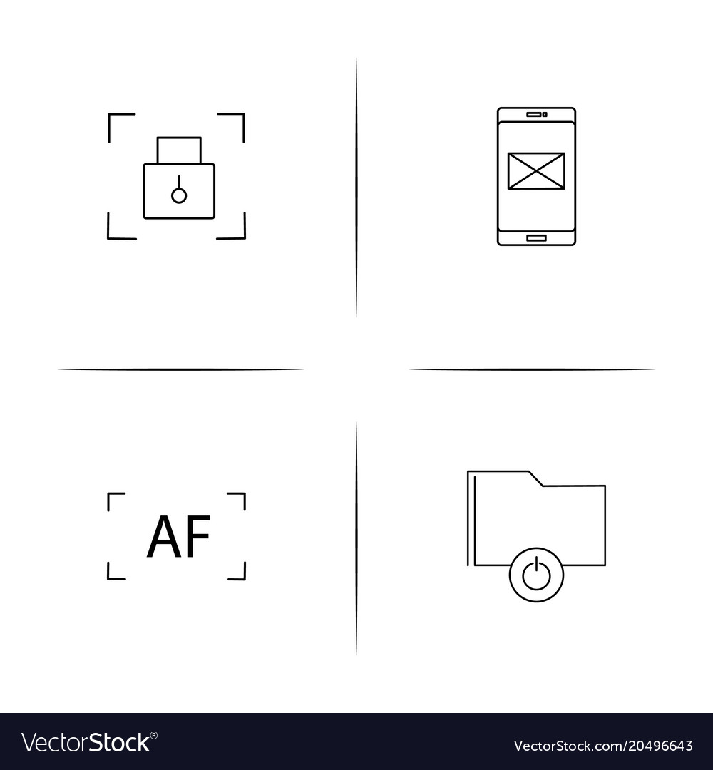 Web und Text einfache lineare Symbole gesetzt umrissen