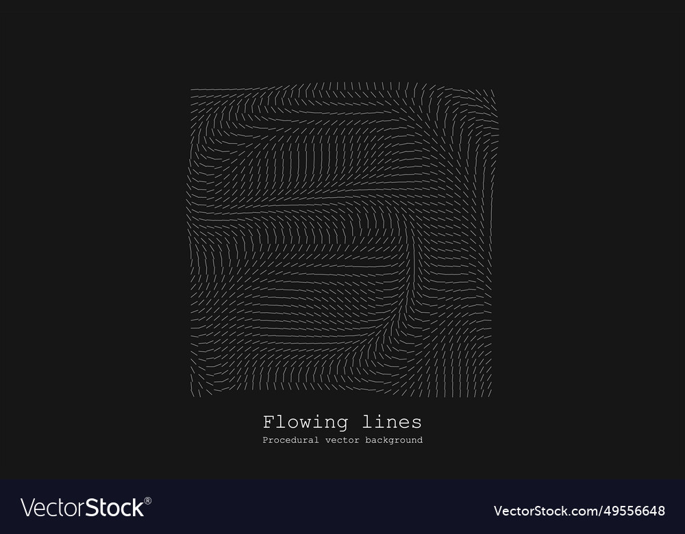 Abstract line matrix pattern noise flow dynamic vector image Abstract line matrix pattern noise flow dynamic