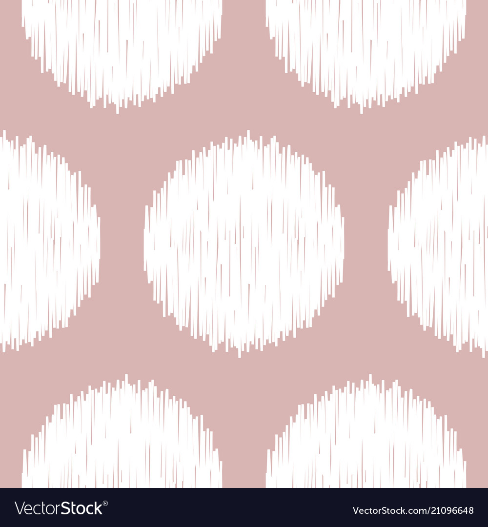 Boho Polka Dot Nude Seamless Pattern Royalty Free Vector