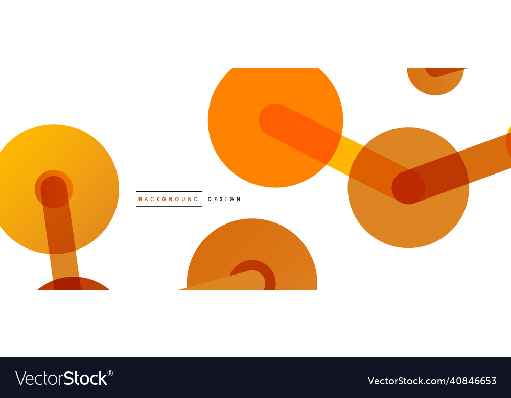 Abstract background round dots connected by lines