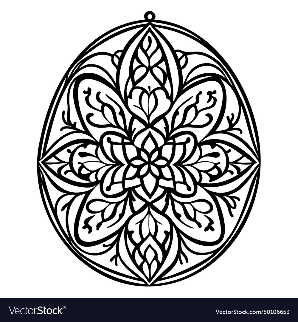 Batik pattern ornament design element