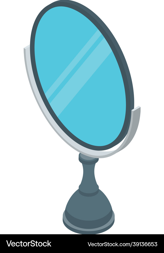 Hand mirror Royalty Free Vector Image - VectorStock