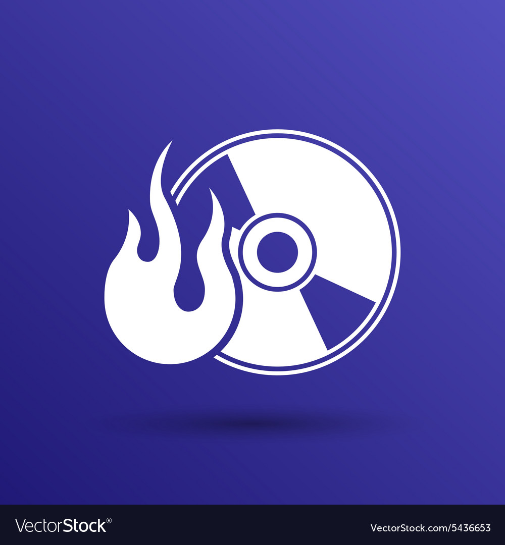 Icon computer disk recording abstract art audio