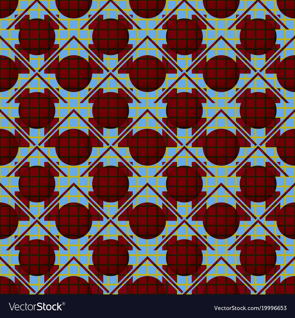 Seamless pattern background with repeat geometry