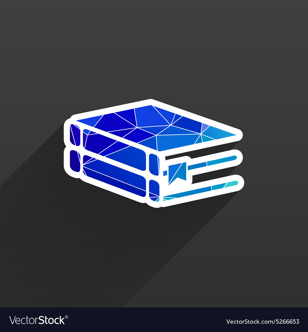 Web button flat design with shadow