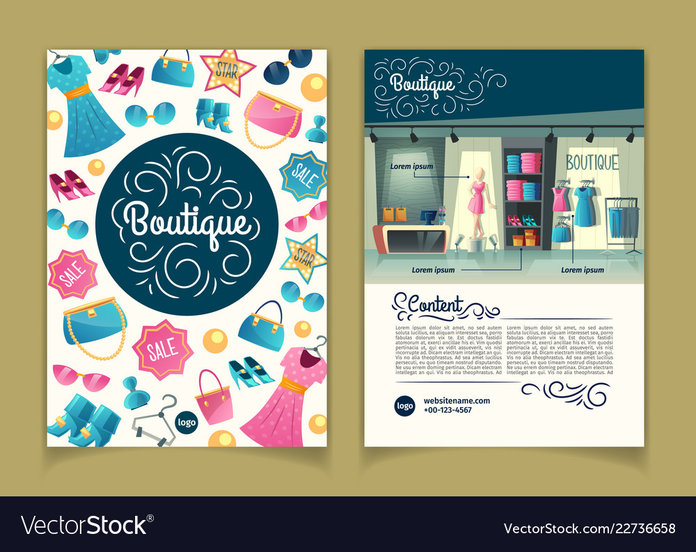 Boutique Pamphlets Samples