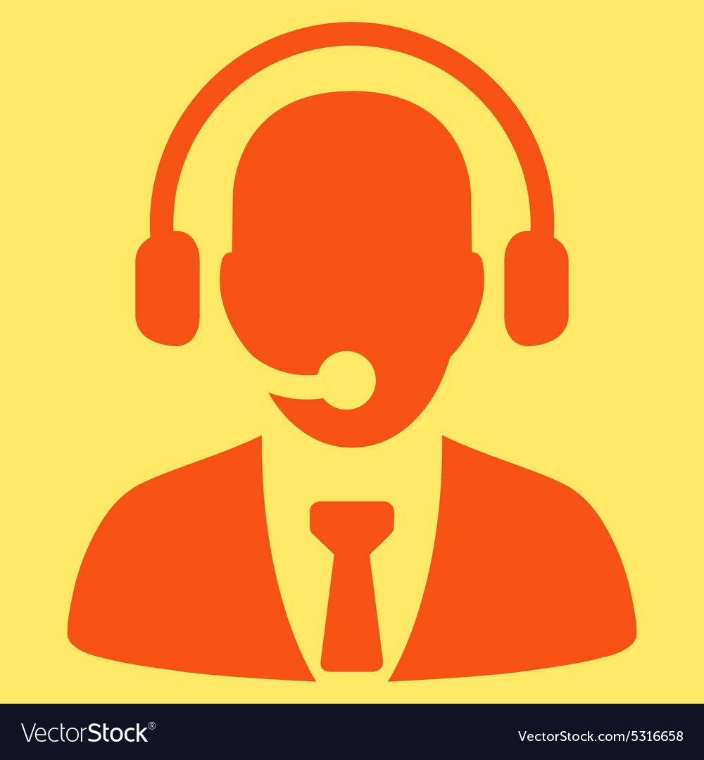 Call center icon from business bicolor set Vector Image