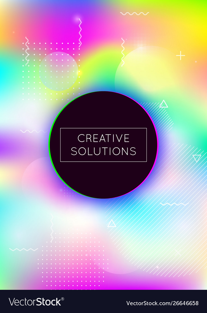 Dynamic shape background with liquid fluid