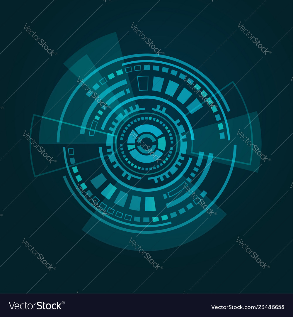 Futuristic HUD Interface