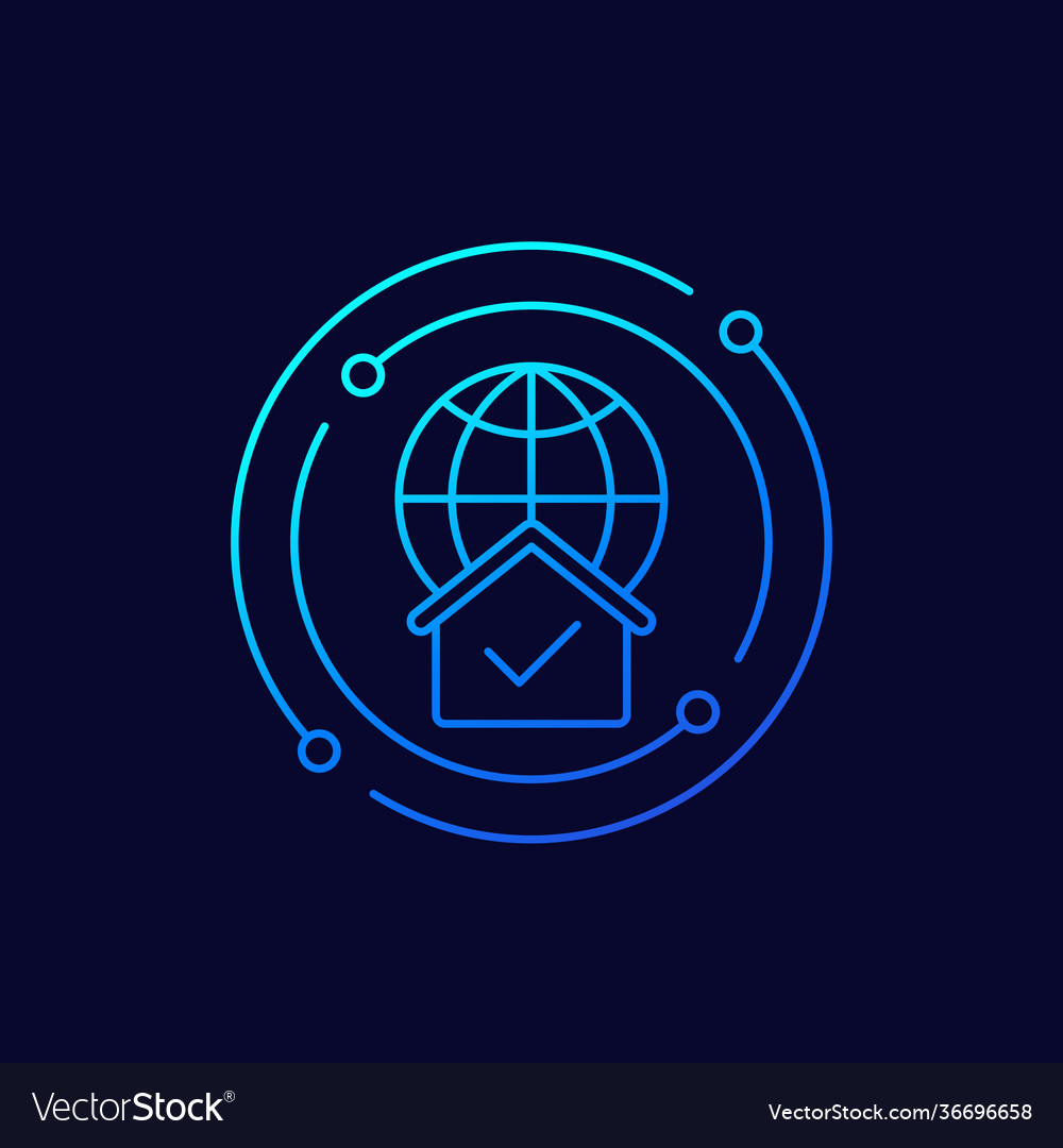 Home Network Connection Icon