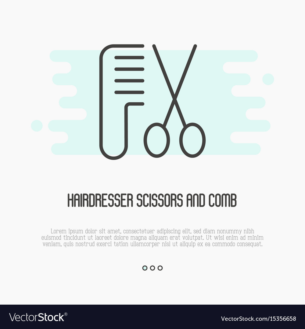 Minimalist Scissors and Comb