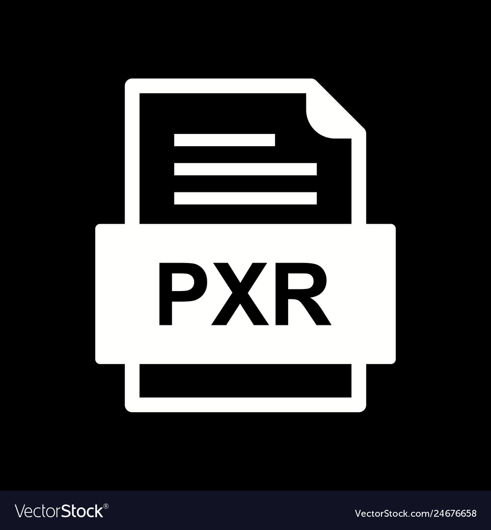 Pxr file document icon