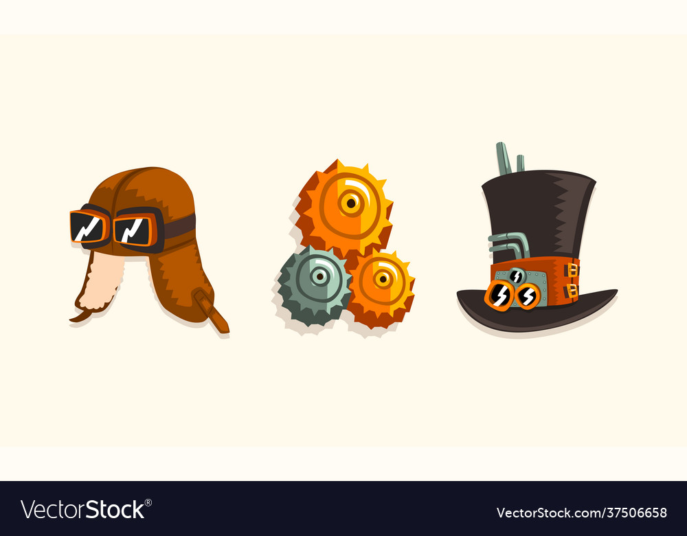 Steampunk Top Hat & Cogwheel