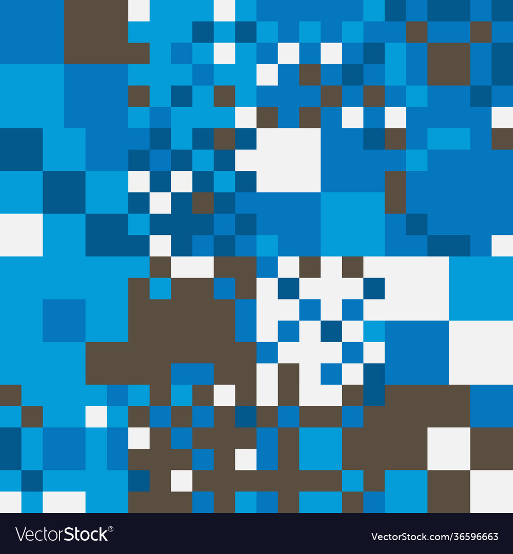Abstract mosaic pattern design vector image Abstract mosaic pattern design