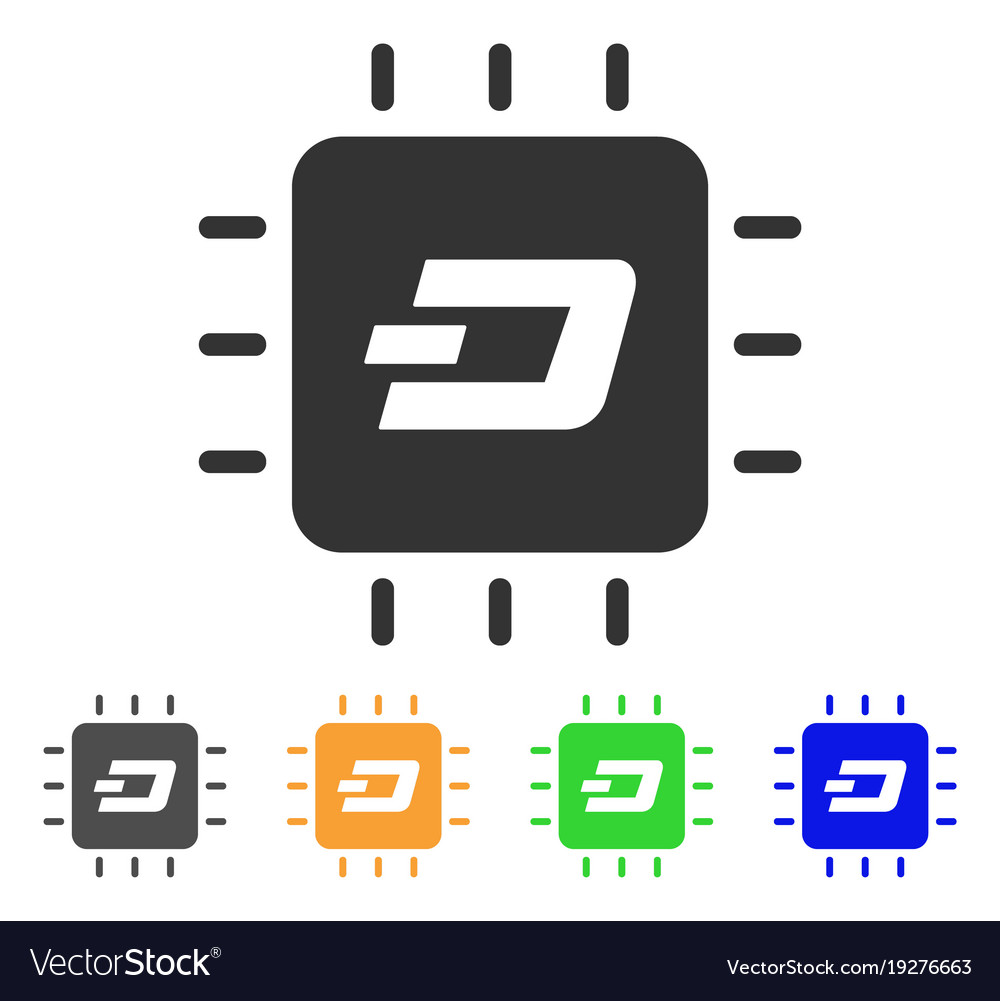 Dash processor chip icon