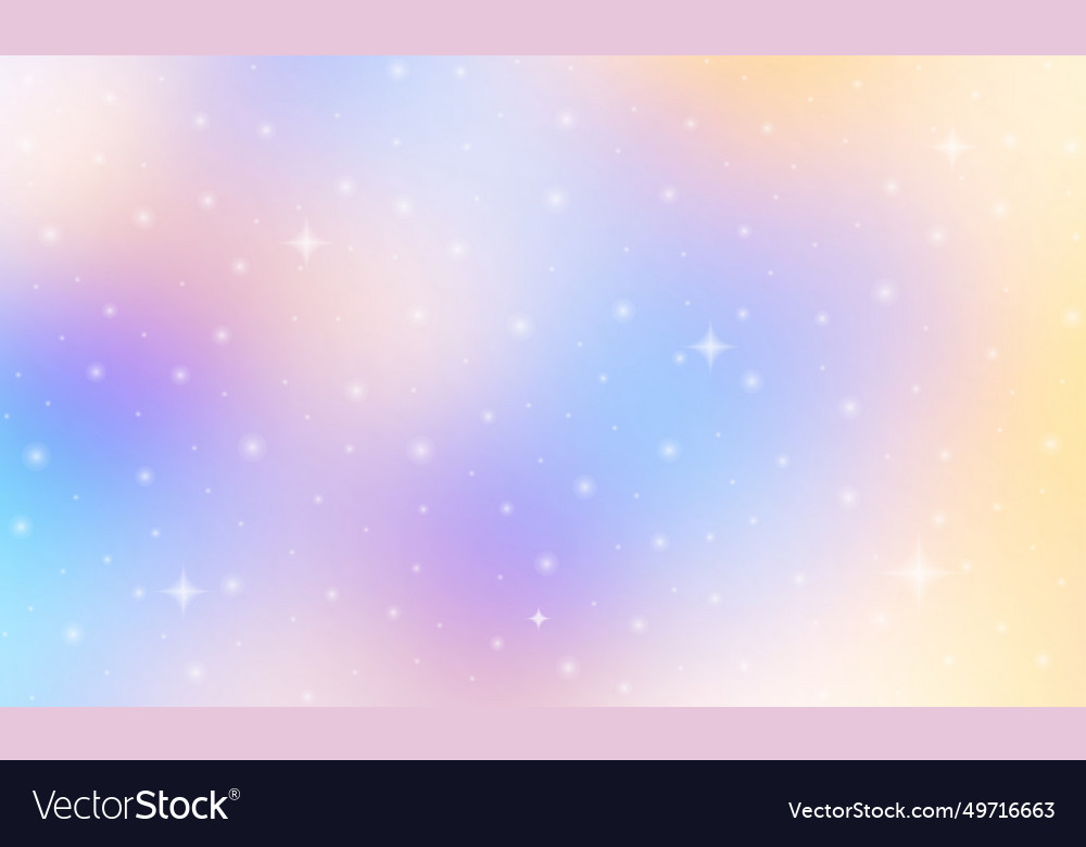 Glittering gradient background with hologram vector image Glittering gradient background with hologram