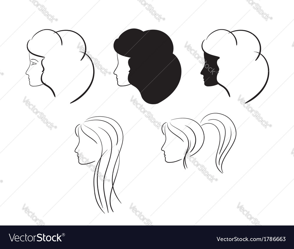 Heads of women