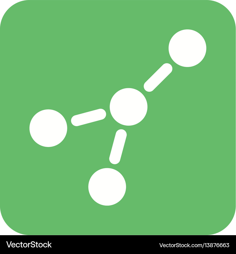 Molecular structure i Royalty Free Vector Image