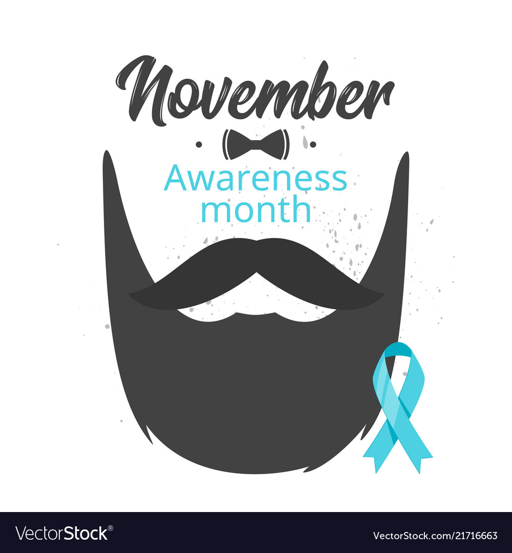 Prostate cancer awareness month poster