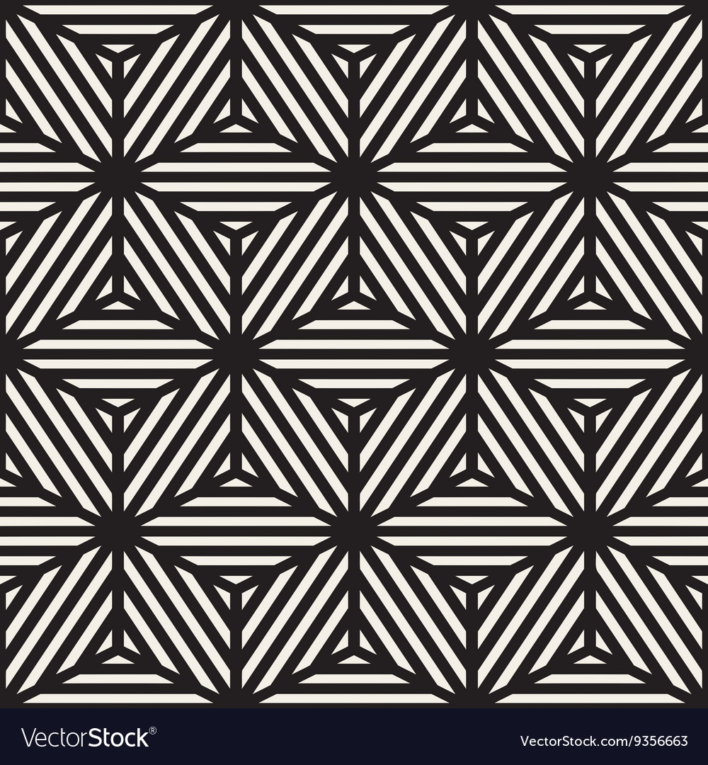 Seamless cube shape stripe lines geometric