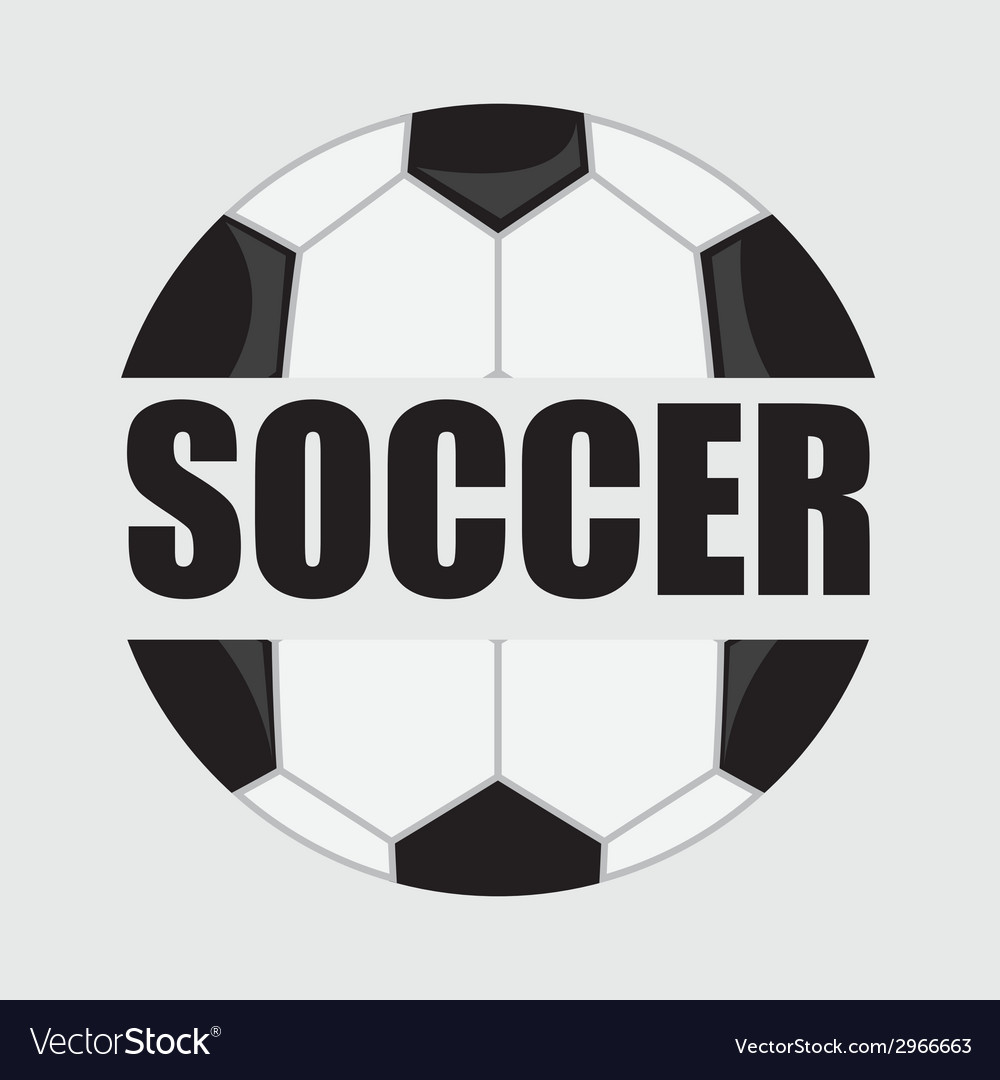 Soccer design Royalty Free Vector Image - VectorStock