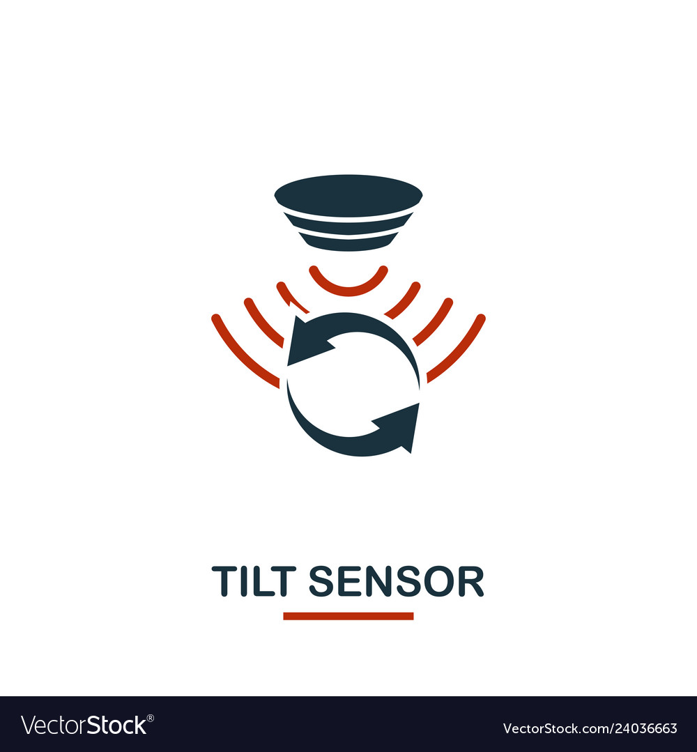 Tilt sensor icon from sensors icons collection