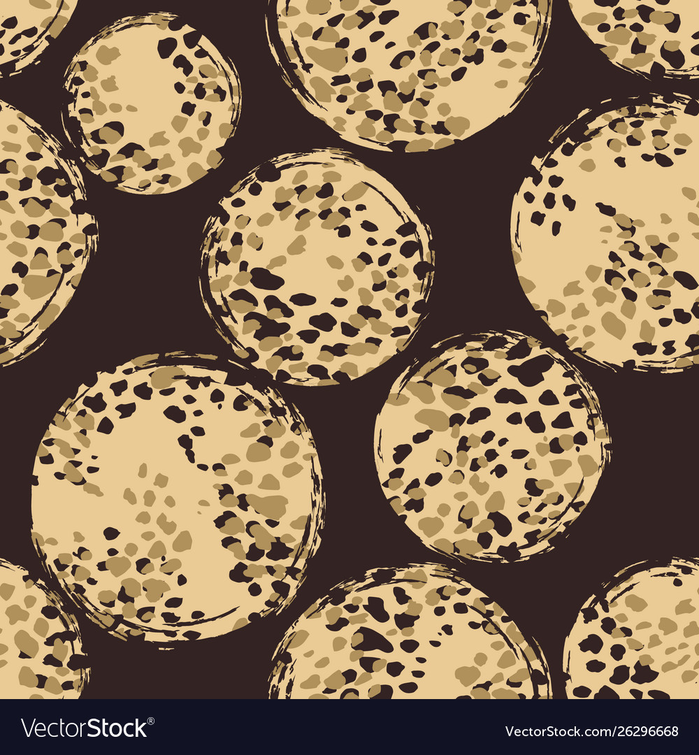 Abstract animal print seamless background