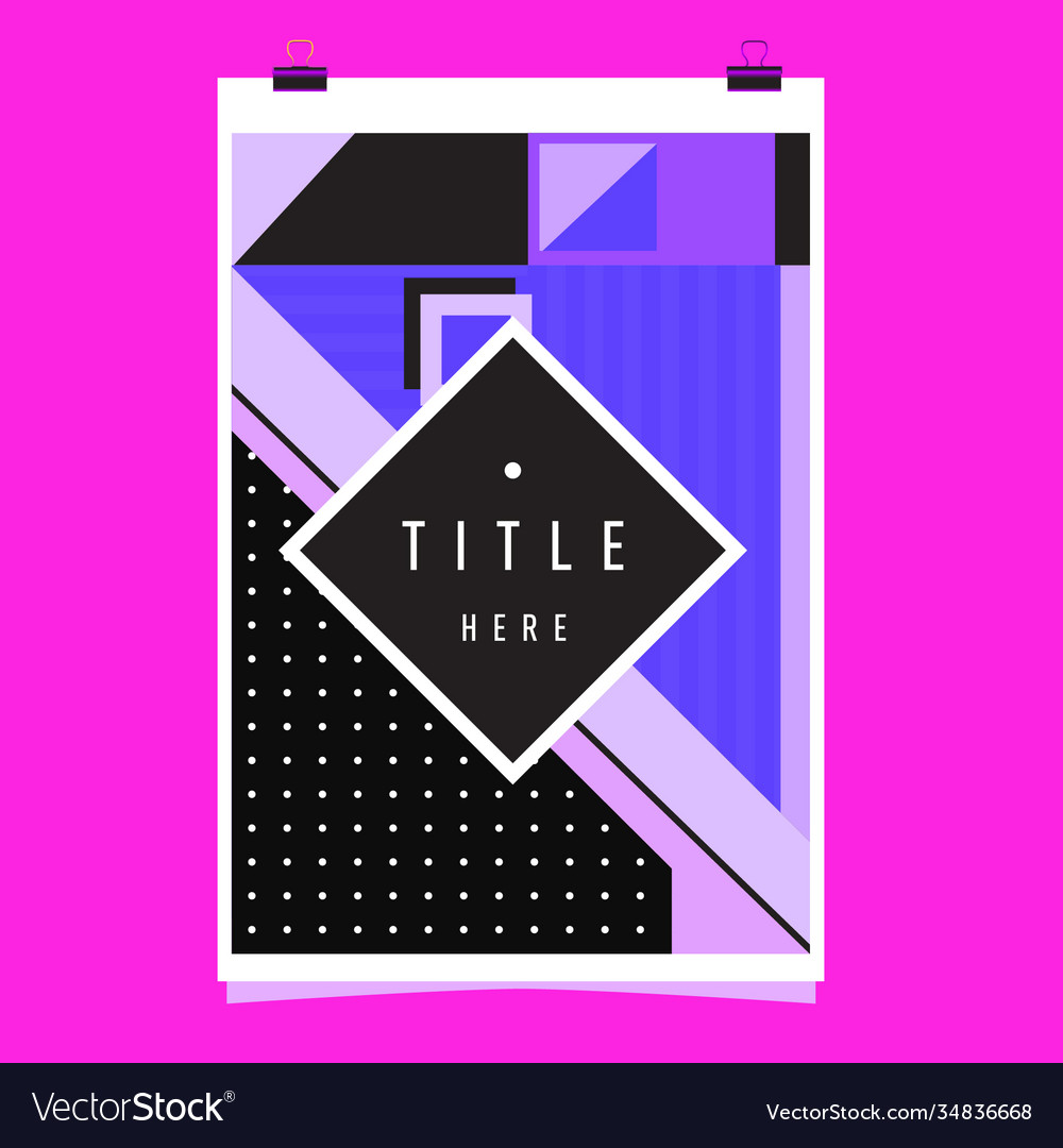 Abstract colorful geometric pattern background