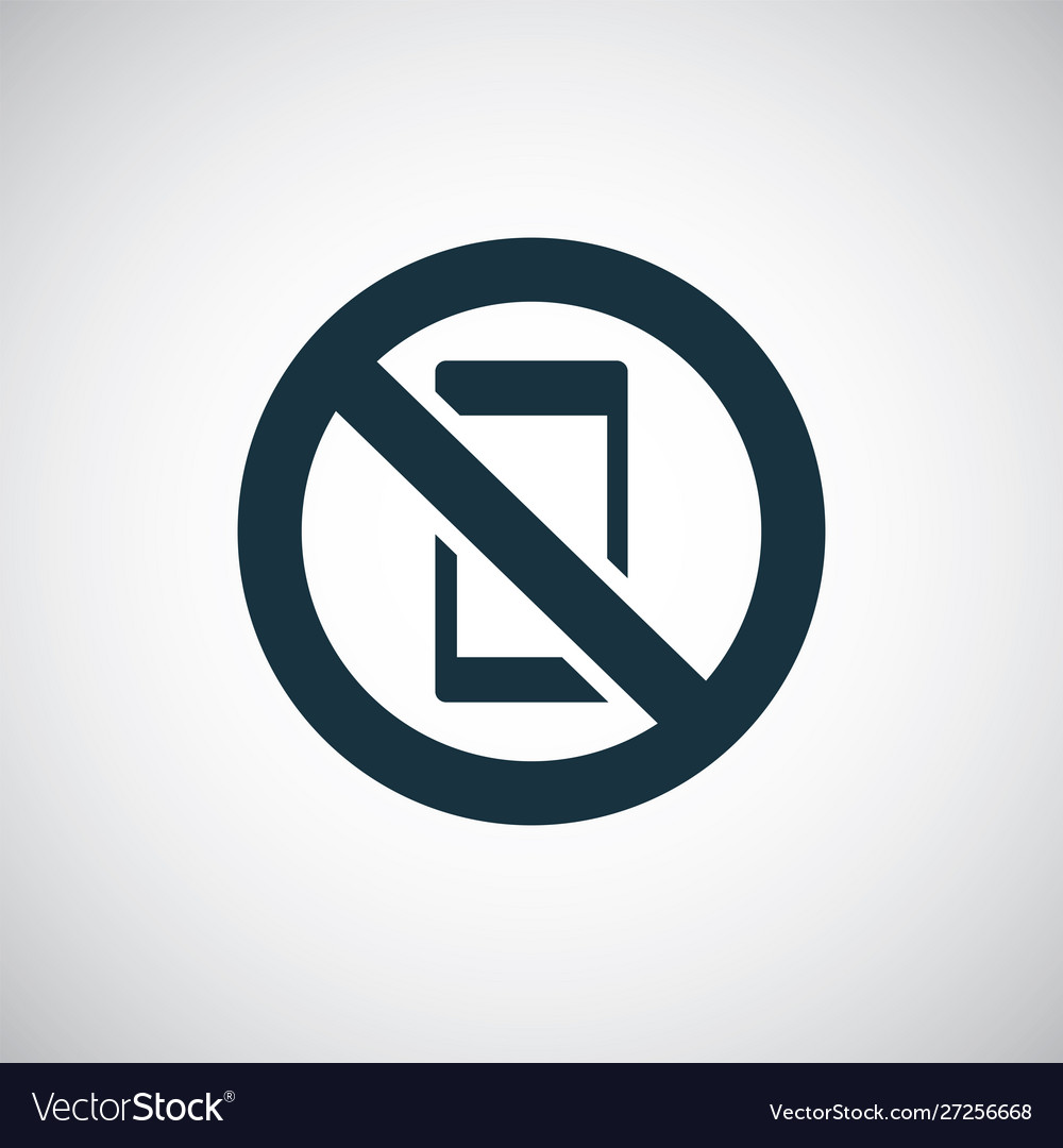 No smartphone icon for web and ui