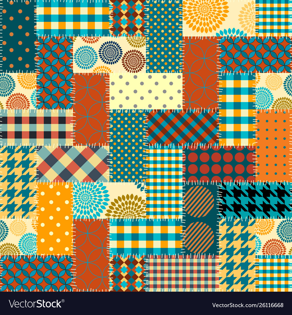 Patchwork Textile Pattern